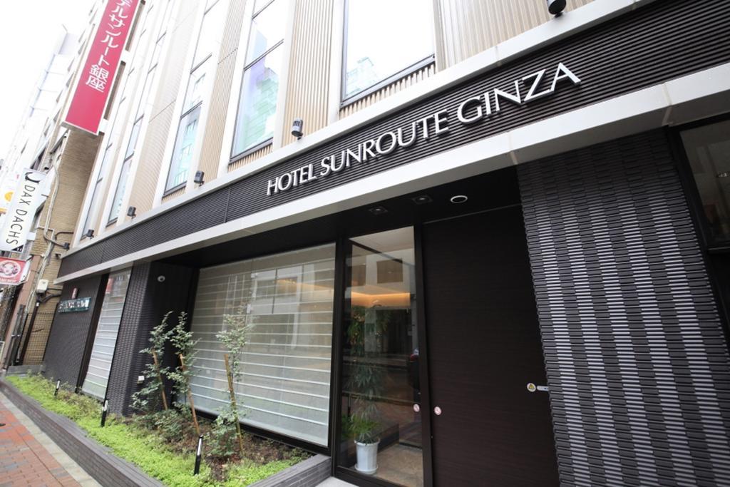 Hotel Sunroute Ginza Prefektura Tokio Exteriér fotografie